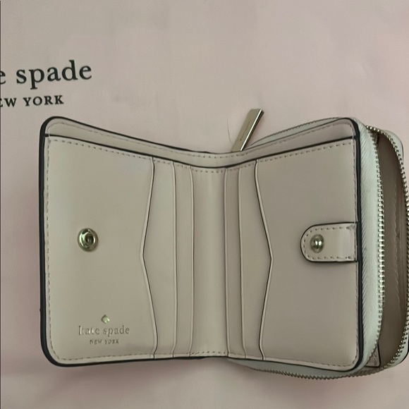 Kate Spade Ivory Compact Wallet - Picture 2 of 3